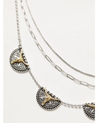 Women's Longhorn Layered Necklace