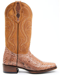 Women's Geneva Exotic Snake Skin Western Boots - Square Toe