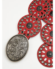 Women's Round Concho Belt