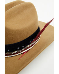 Women's Americana Wool Felt Cowboy Hat