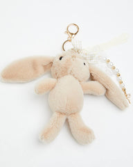Floppy Bunny Plush Bag Charm