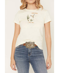 Women's Icon Embroidered Short Sleeve Graphic Tee