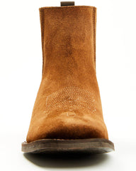 Women's Beverly Pull-On Western Booties - Broad Square Toe