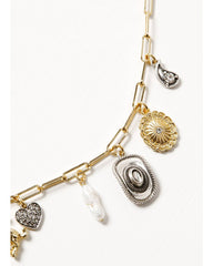 Women's Western Muse Cowgirl Charm Necklace