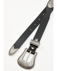 Women's Concho Scalloped Belt