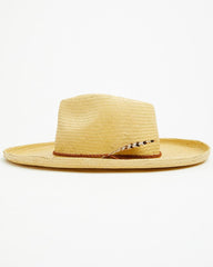 Women's Feather Straw Fashion Hat