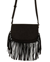 Women's Henley Faux Suede Mini Crossbody Bag