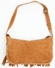 Women's Maren Suede Fringe Shoulder Bag