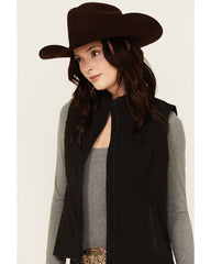 Women's Solid Softshell Vest