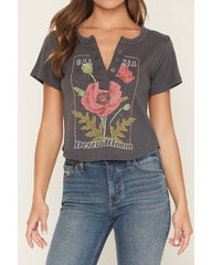 Women's Golden Coast Short Sleeve Henley Tee
