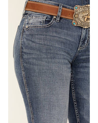 Women's Shay Mid Rise Bootcut Performance Stretch Denim Jeans