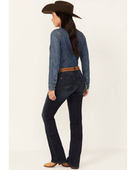 Women's Shay Mid Rise Bootcut Performance Stretch Denim Jeans