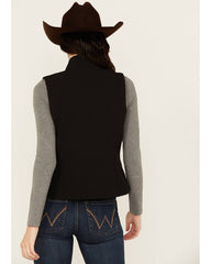 Women's Solid Softshell Vest