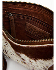 Women's Meadow Hairon Leather Crossbody Bag