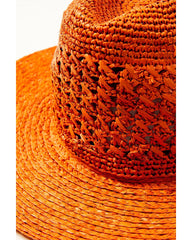 Women's Vented Straw Fedora