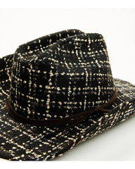 Women's Tweed Cowboy Hat