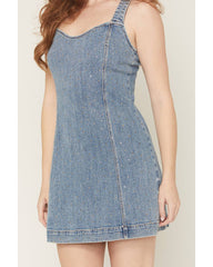 Women's Gale Embellished Denim Mini Dress