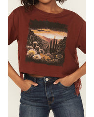 Women's Fringe Scenic Short Sleeve Graphic Tee