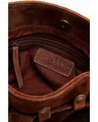 Women's Aria Suede Bucket Crossbody Bag