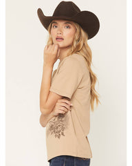 Women's Icon Horseshoe Short Sleeve Boyfriend Graphic Tee