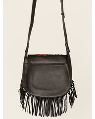 Women's Rosalind Floral Beaded Leather Crossbody