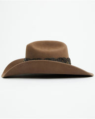 Women's Juliet Heart Concho Wool Felt Cowboy Hat
