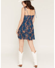 Women's Leon Floral Print Mini Dress