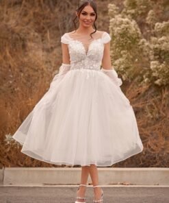 Strapless Lace Wedding Dress